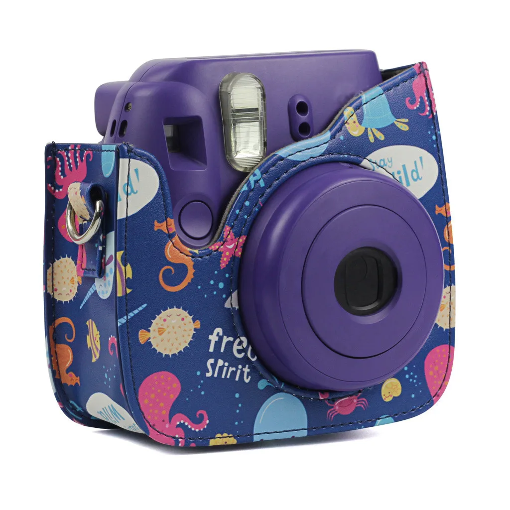 Ouhaobin чехол для камеры s сумки для Fujifilm Instax Mini 9 8 8+ мгновенная пленка камера сумка защитный чехол из искусственной кожи Сумка плечевой ремень