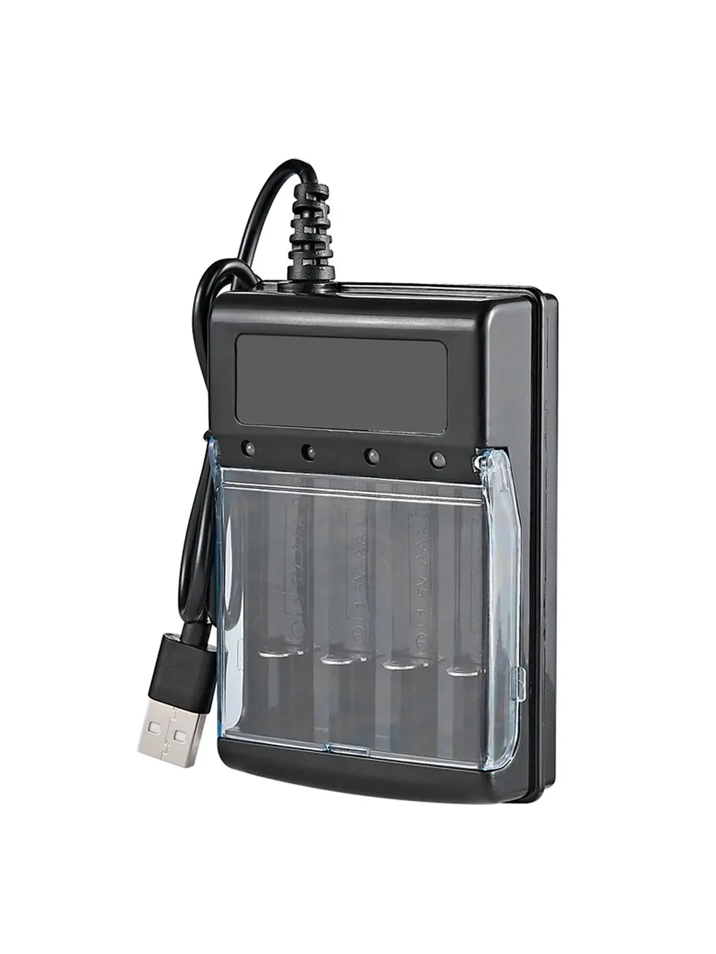 

Многофункциональное интеллектуальное зарядное устройство USB с четырьмя слотами для быстрой зарядки, многофункциональное зарядное устройс...