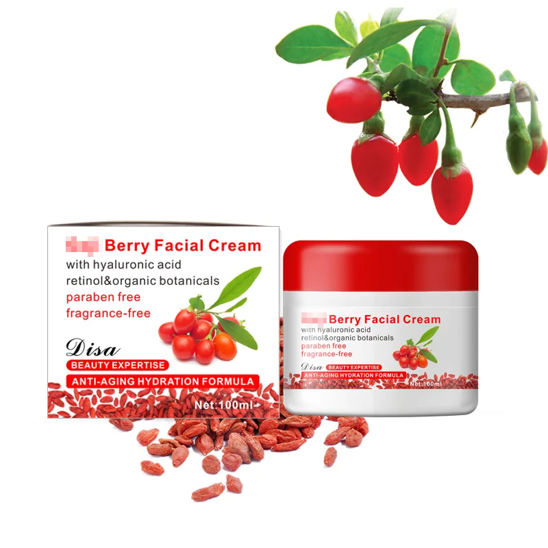 2 шт. Goji для лица крем глаз + зад Гиалуроновая кислота ягоды годжи Essentian масло