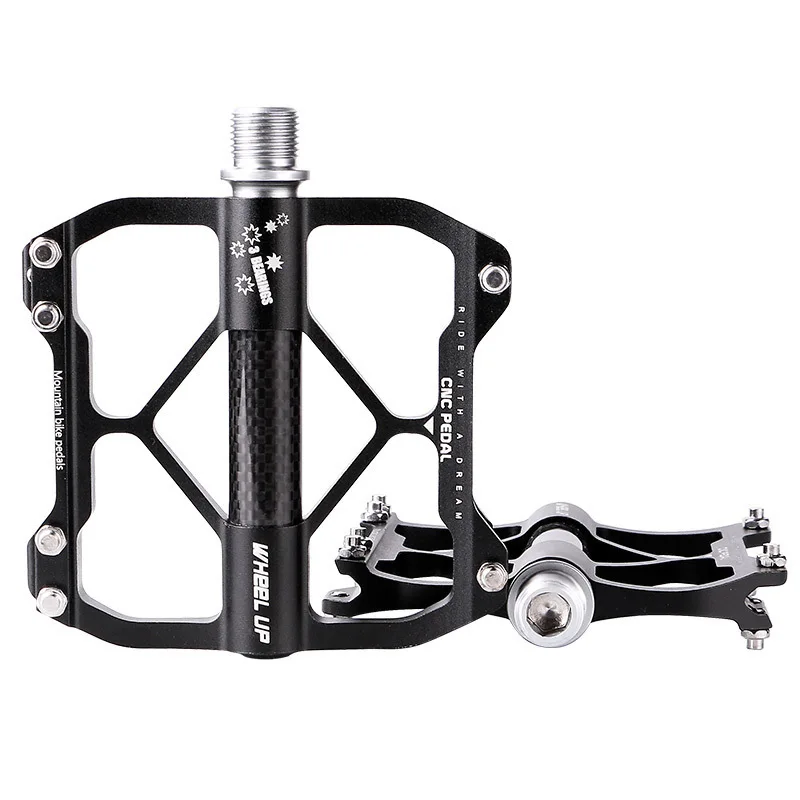 

Carbon Fiber Ultralight 3 Bearings Pedal Bicycle Bike Pedal Anti-slip Footboard Bearing Quick Aluminum Alloy Bike Accessories