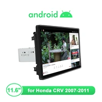 11 6 inch %e2%80%8bscreen car radio bluetooth with gps carplay android 10 0 head unit 19201080 ips fast boot for honda crv 2007 2011