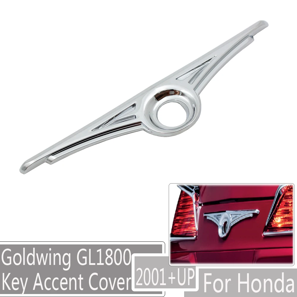 

Goldwing GL 1800 отверстие для ключа багажника мотоцикла хромированный ABS декоративный для Honda Gold Wing GL1800 2001-2014 2015 2016 2017