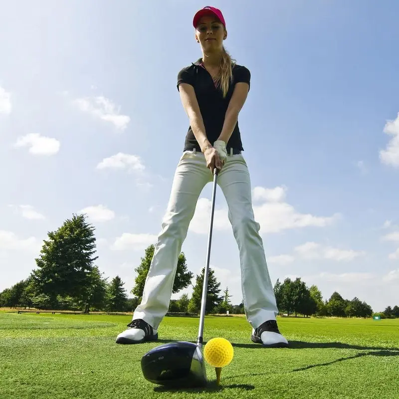 18 шт. мячи для гольфа мягкие тренировок в помещении и на улице из мягкой пены