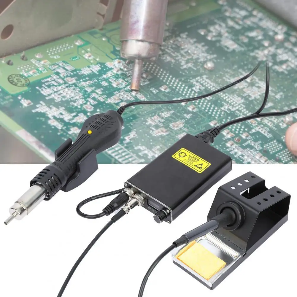 

Precise Portable Save Energy Desoldering Station Long Service Life Hot Air Rework Station Adjustable Welding Tools