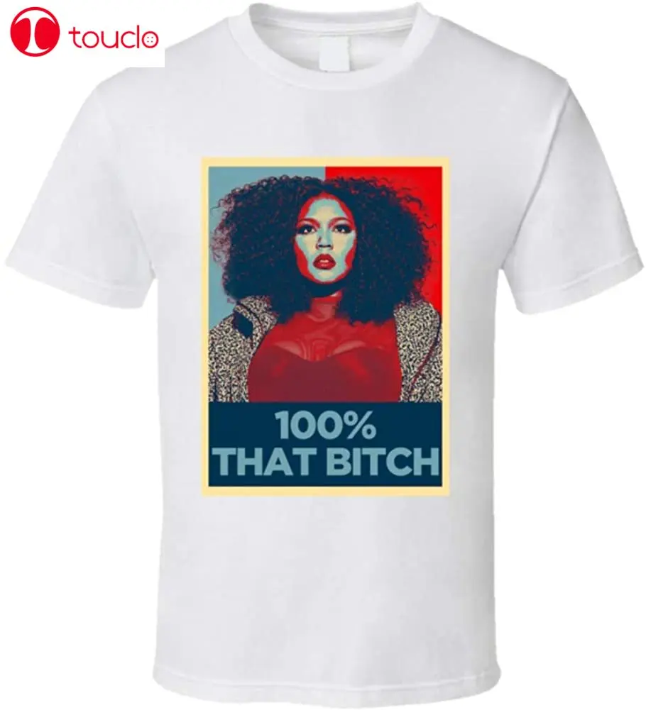 

Товары с частной этикеткой, 100 процентная гарантия, Постер Btch Lizzo Hope, футболка унисекс, женская и Мужская футболка