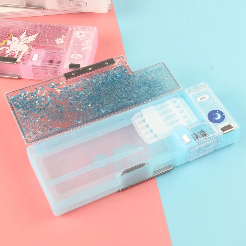 Большая емкость кавайный чехол для карандаша мальчиков и девочек