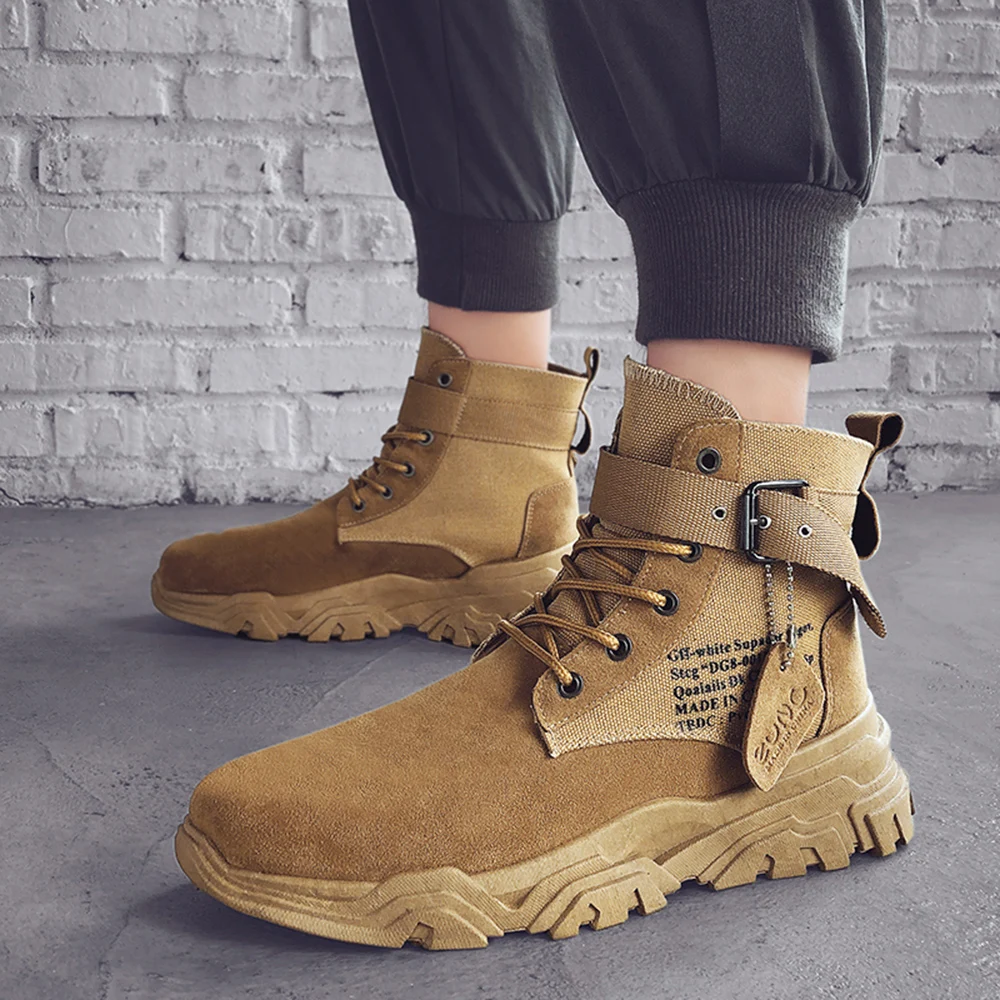 Мужская обувь мужские зимние ботинки для снежной погоды ботильоны замшевые