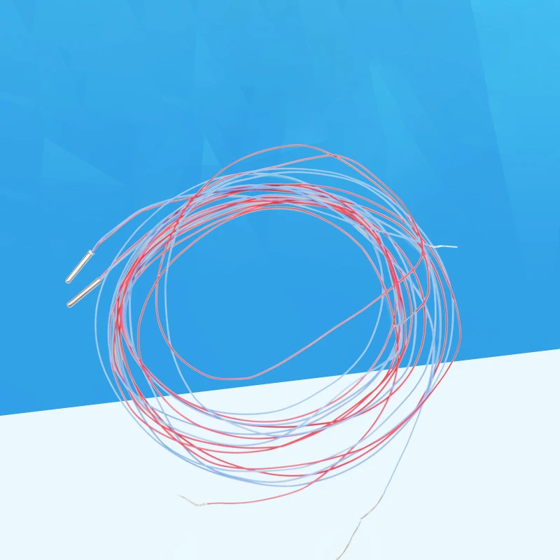 Миниатюрный датчик температуры PT100 2 шт. диаметр трубки 1 5/2/ 3 мм ультрамаленькая