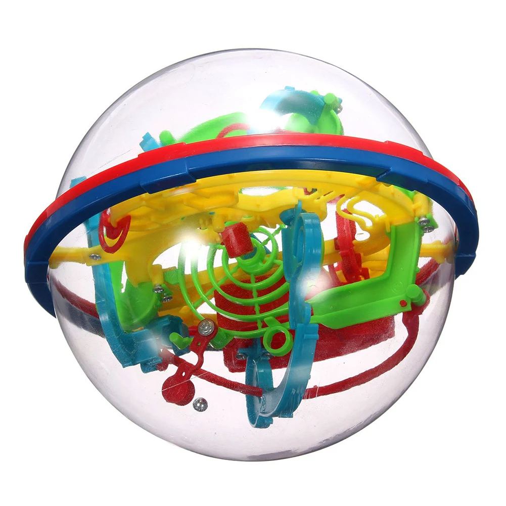 Новинка 2021 магический 3d лабиринт для интеллекта Bal l100 steps IQ Balance Perplexus магнитный