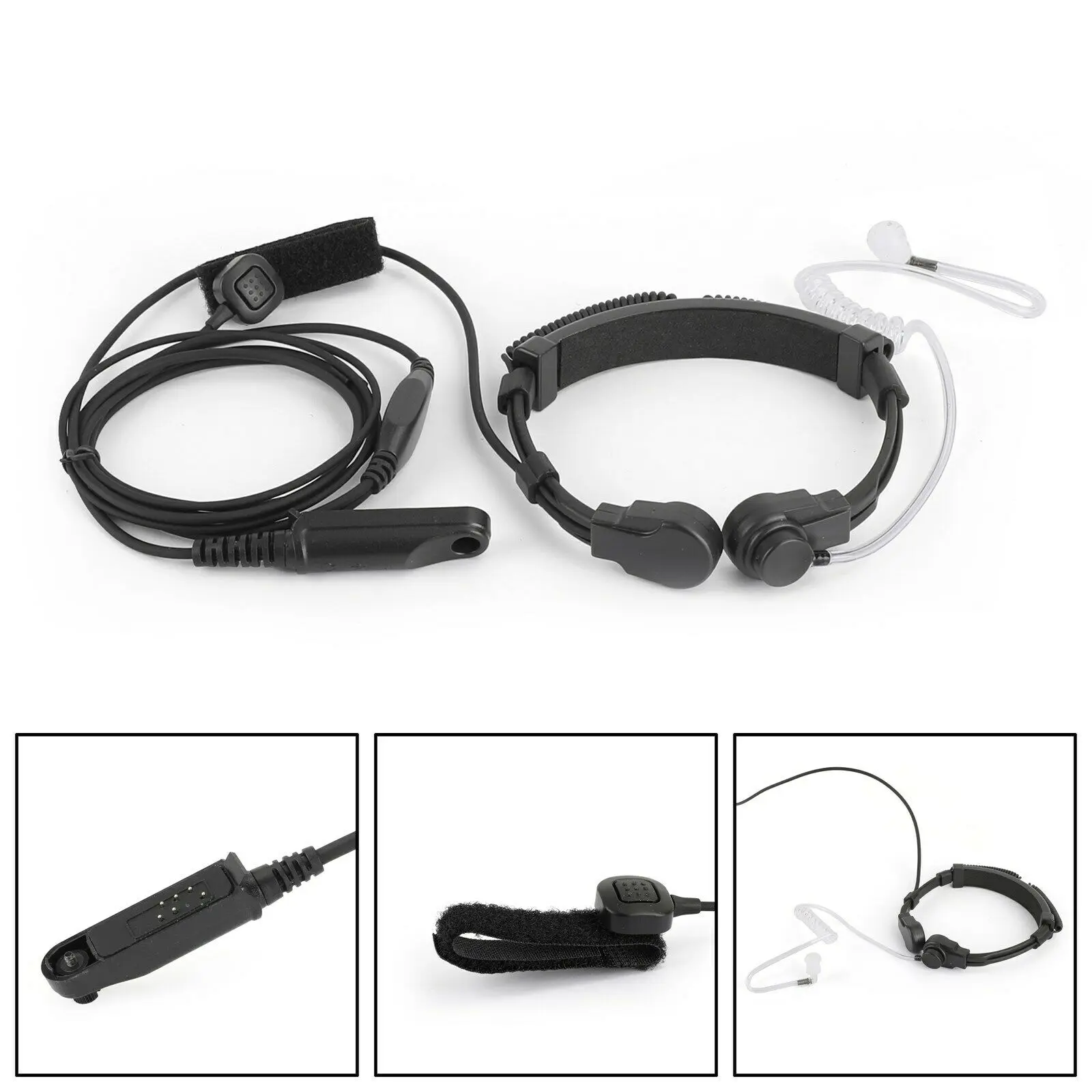 Акустическая деталь вокальный провод Вибрационный микрофон гарнитура для Baofeng