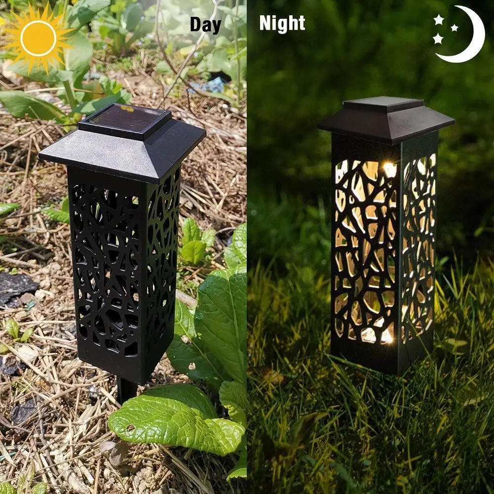 

Solar Lawn Light Solar Hollow Lawn Light Sealed Against Rain/Snow Easy To Install Lamp Landscape Light for Garden Road Lighting