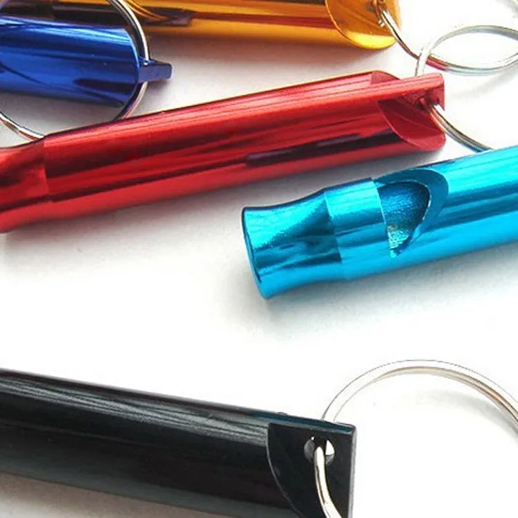 

1pcs Mini Sport Whistles Whistle of Survival Multi Hiking Cheerleading Aluminum Souvenir Emergency Alloy Keychain Siren Cam D7G4