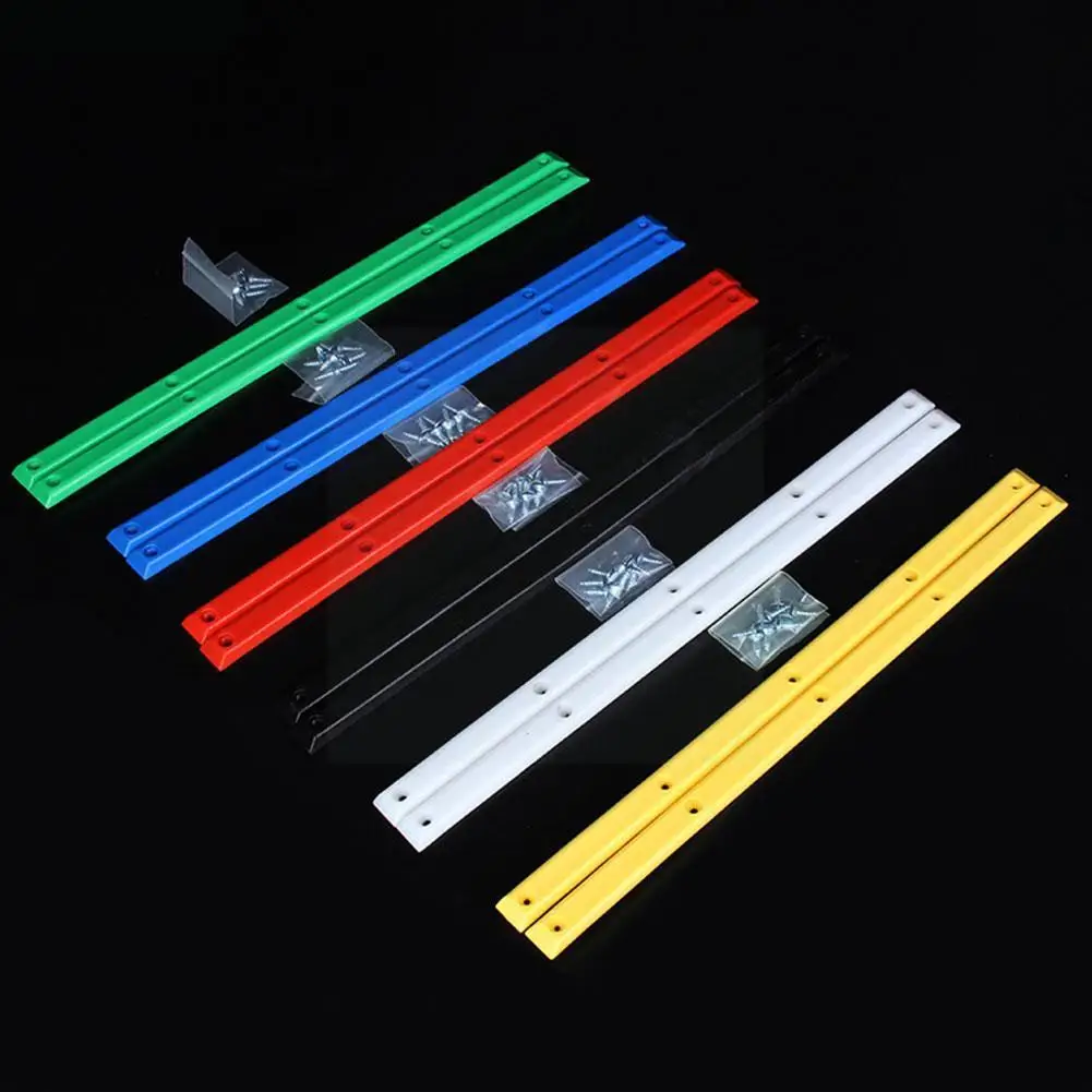 

1 Pair Longboard Skateboard Rails Edge Protect with Part Screws Strips Outdoor Accessories Mounting 10 Sports Outdoor X4Z2