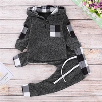 2pcs infant boys clothes baby clothing sets baby boys hoodie topssweatshirts long pants 2pcs outfits set winter clothes