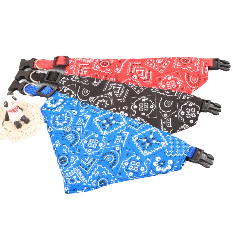 

Cute Dog Triangle Bandanas Large Pet Scarf Pet Adjustable Washable Bow Ties Collar Cat Dog Scarf Large Dog Accessories Kerchief