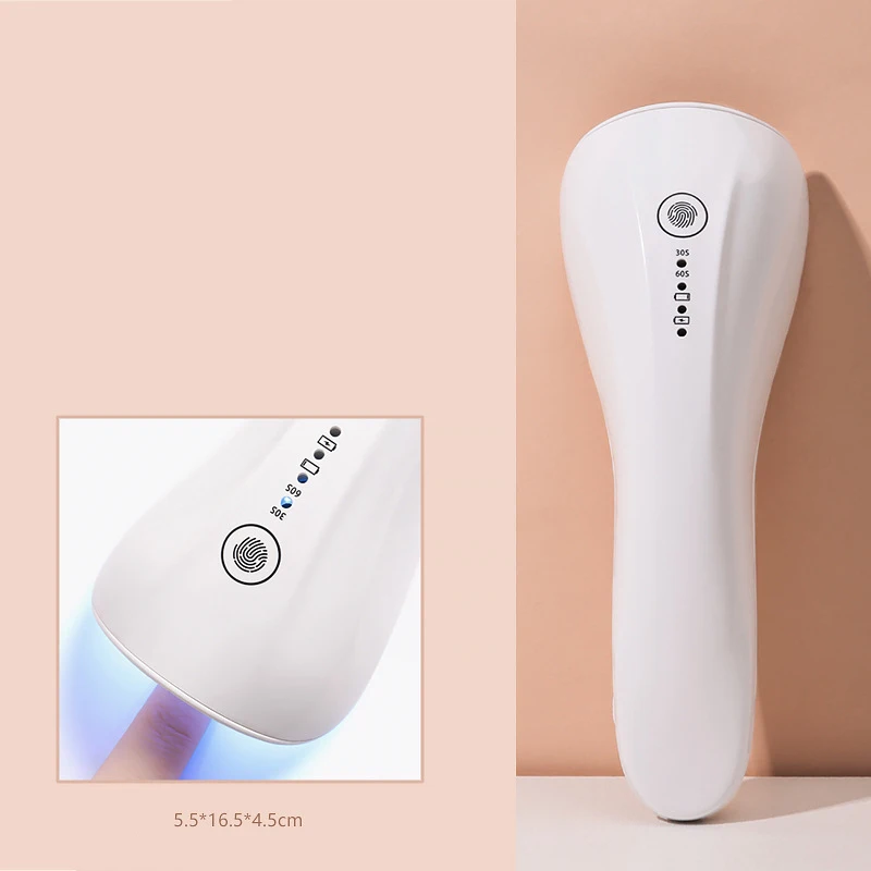 

3PCS UV/LED Lamp Beads Mini Handheld Sun Led Nail Dryer Machine Portable Lamp Manicure Nail Phototherapy Lamp USB Charging