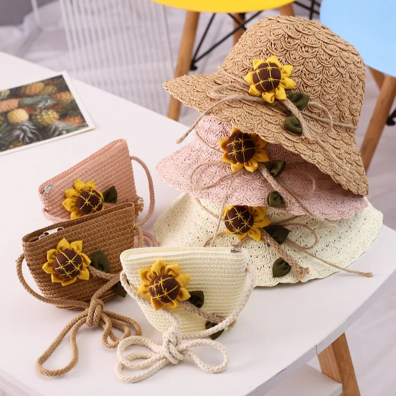 Шляпа для маленьких мальчиков и девочек ручной работы шляпа с подсолнухами