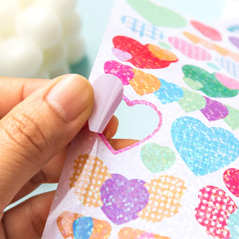 Красочные ленты стикер Самоклеющиеся наклейки s для дневника DIY принадлежности