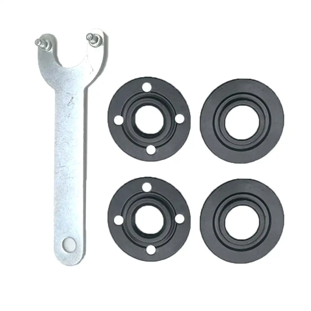 

5PCS/Set Angle Grinder Flange Spanner Wrench Kit For Grinder Accessories W/ Lock Nut Tool