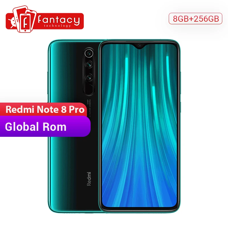 Xiaomi Redmi Note 8 Pro смартфон с четырёхъядерным процессором MTK Helio G90T ОЗУ ГБ ПЗУ 256 4500 мАч