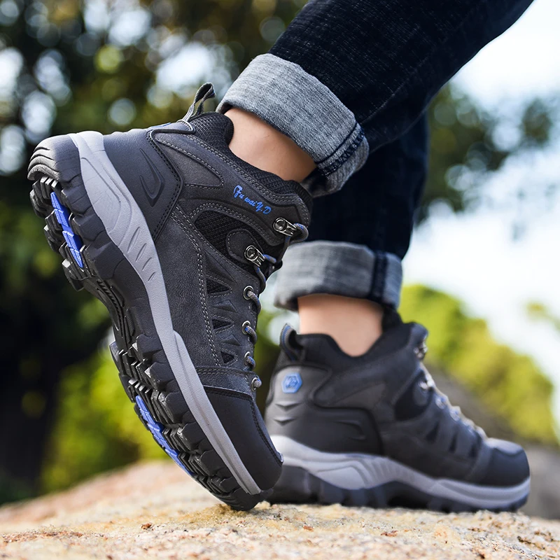 

Men's Sports Boots High-Top Sneakers Man 2020 Non-Slip Sport Shoes For Men Multicolored Men's Running Shoes New Arrival Tennis