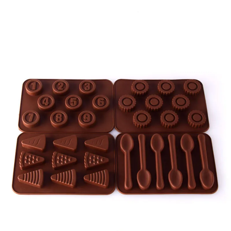 1 шт. силиконовая мини форма для шоколада|Формы тортов| |