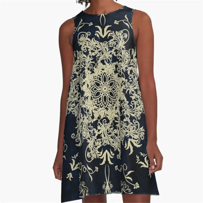 

Fashion Women summer dresse Whale Shark Printed A-Line Boho Dress for women harajuku Sexy ladies mini short beach dress