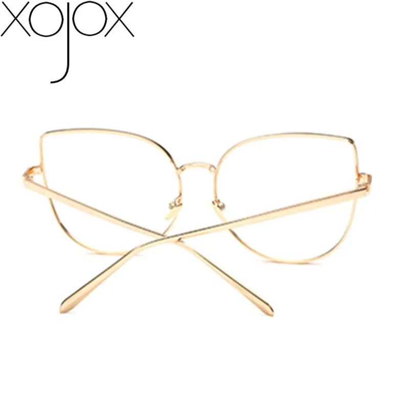 

XojoX Sexy Cat Eye Glasses Frame Women Fashion Trend Personalized Female Brand Design Glasses Eyewear Optical Spectacle Frame