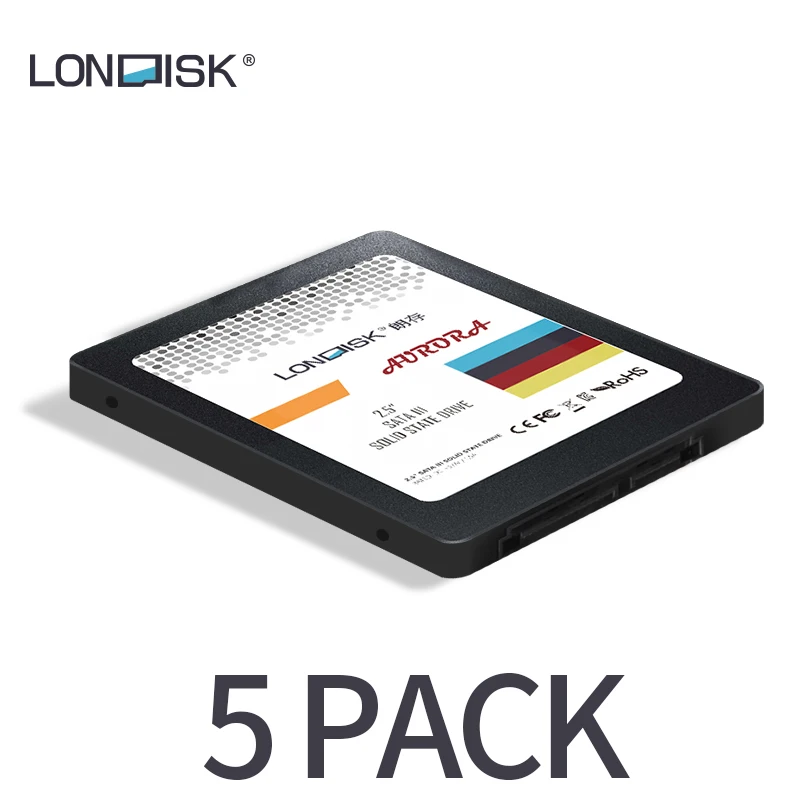 LONDISK 5 шт./упак. SSD 240 ГБ 480 SATA 3,0 жесткий диск ssd Внутренний твердотельный жесткий диск SSD Sata3 2,5 для ноутбука, настольного компьютера, ПК