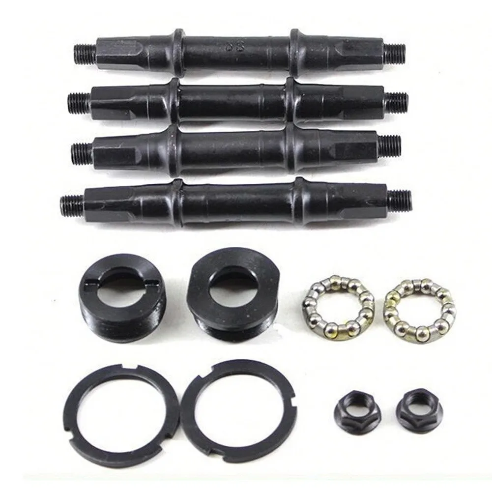 

1Pcs Mountain Bike Bottom Bracket Bearing Center Shaft Square Hole 68 Mm Square Hole Axle Kit Square Hole Bearing Center Shaft