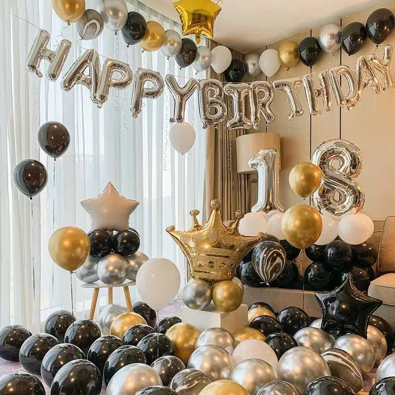 

Macaron Balloons Garland Kit Birthday Party Decor Kids Rose Gold Confetti Ballon Arch Wedding Birthday Baby Shower Balloon Sets