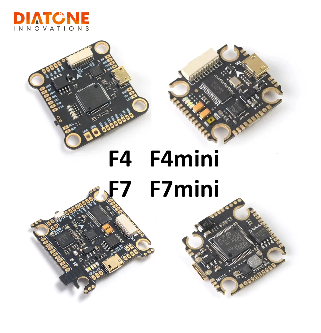Мини-Контроллер полета Diatone Mamba Fury F405 F7 Betaflight STM32 MPU6000 OSD встроенный 5 В/2 а BEC F4