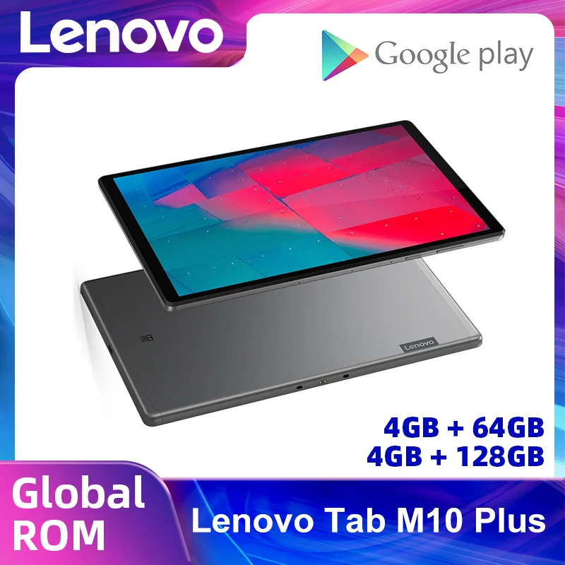 

Lenovo Tab M10 Plus TB-X606F 10.3" Tablet MediaTek P22T Octa Core Android 9.0 Tablet WiFi BT Dual Camera 13MP 7000mAh