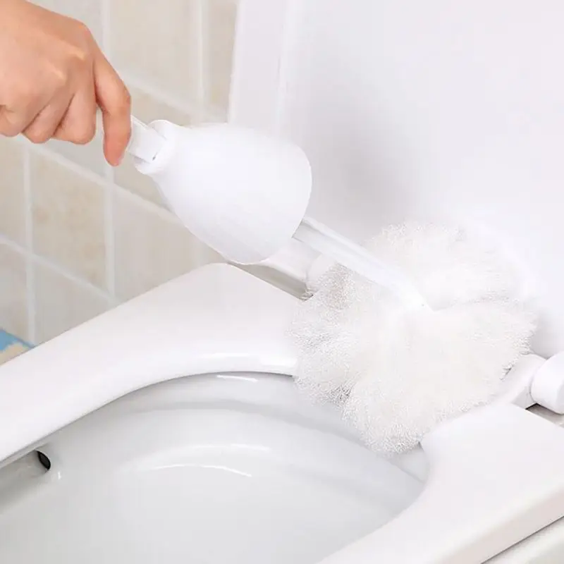 Щетка для ванной комнаты многофункциональная мягкая щетина длинная ручка