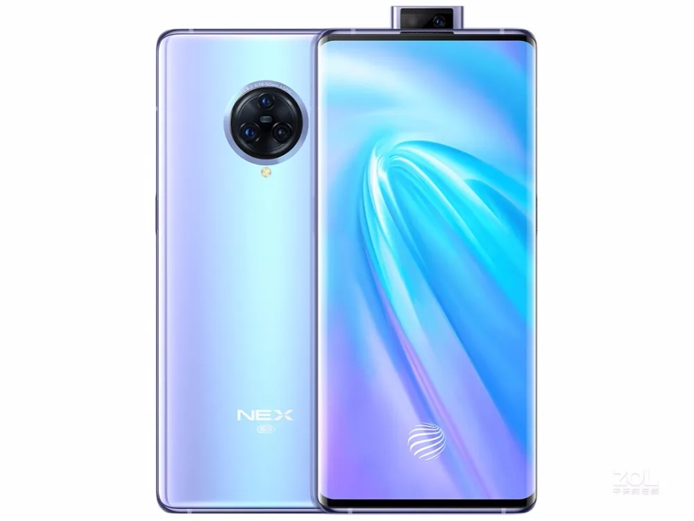Vivo Nex 3 5G Смартфон Snapdragon 855 Plus 6,8" Super Amoled 12 Гб ОЗУ 256 Гб ПЗУ 64,0 Мп+ 16,0 Мп+ 13,0 МП+ 13,0 МП 44 Вт Супер зарядка