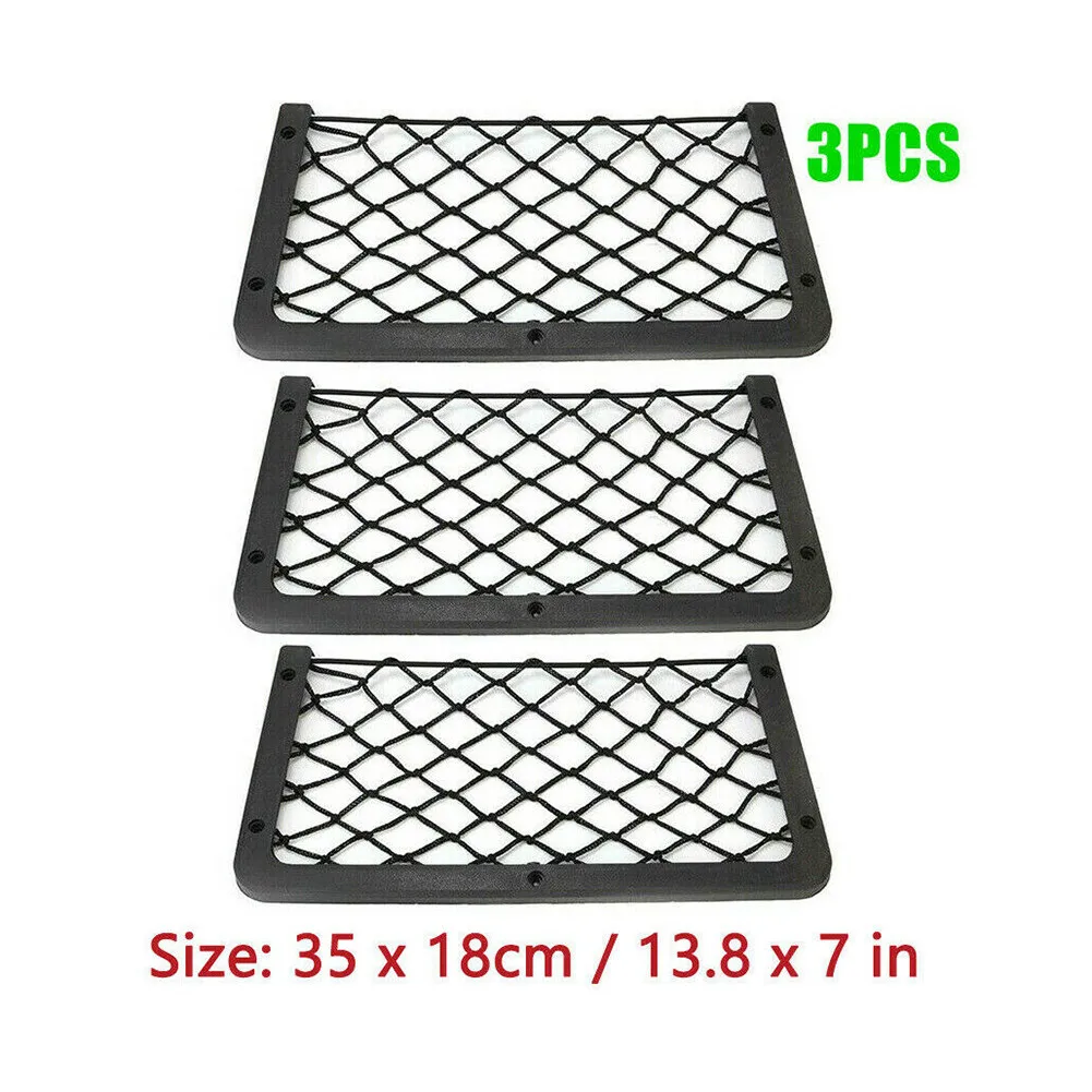 

Holder Storage 3PCS Bags Camper Caravan For Mesh Organizer Pocket T5 T6