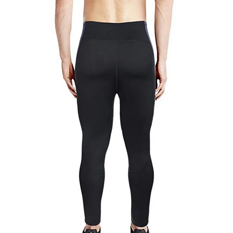 Спортивные Леггинсы для бега мужские брюки корсет йоги похудения спортзала