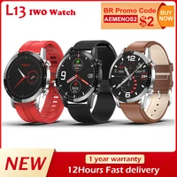 l13 smart watch bluetooth call smartwatches ecg heart rate fitness tracker sports business ip68 waterproof for android ios watch