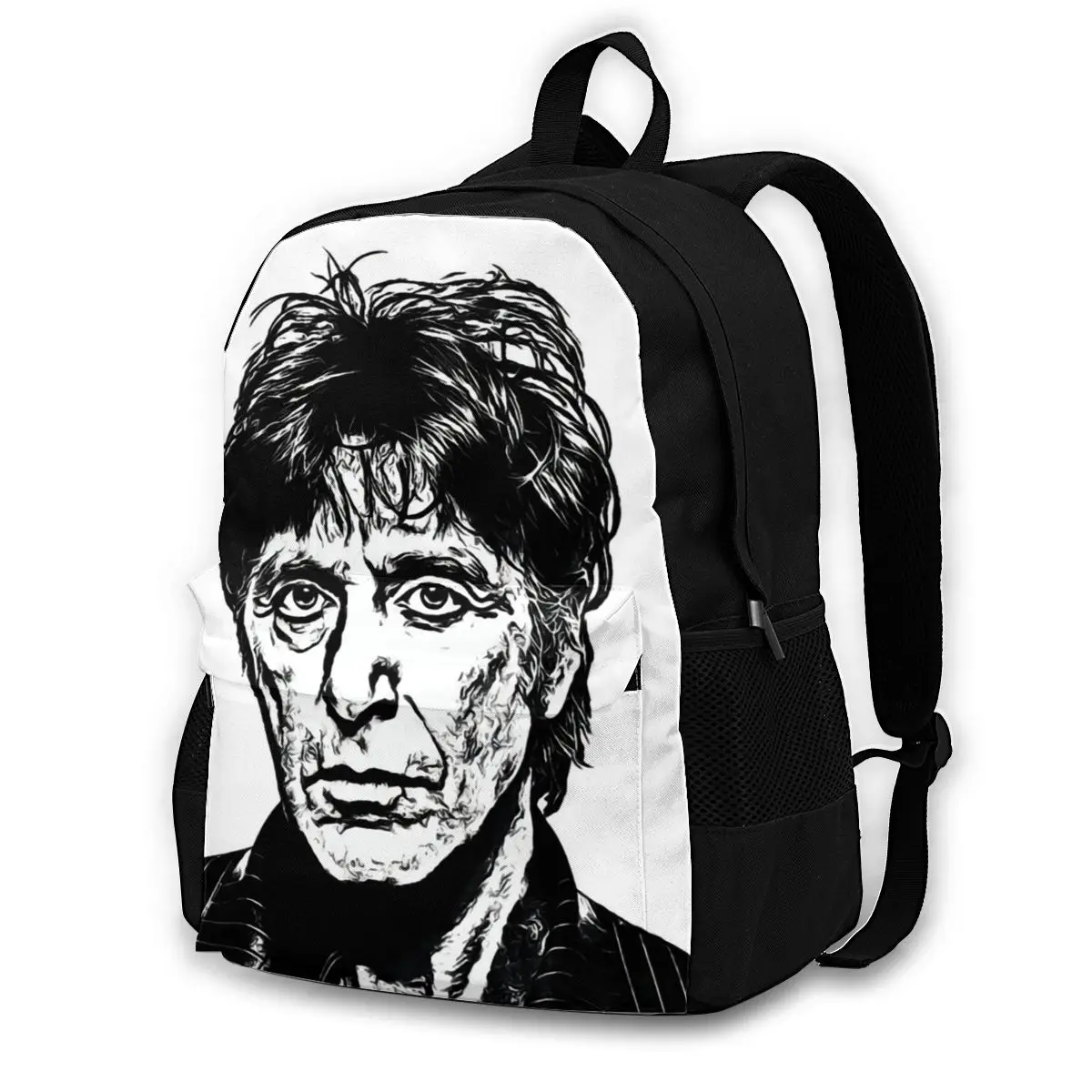

Al Pacino Backpacks Lightweight Fun Polyester Backpack Trekking Runner Bags