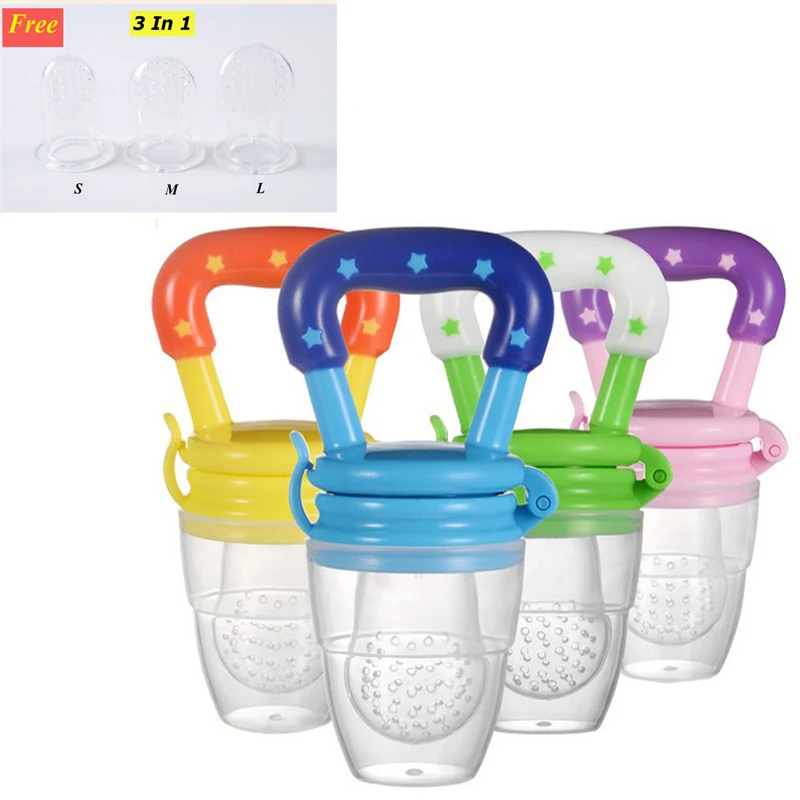 

Baby Fruit And Vegetable Bite Bag Newborn Complementary Food Feeding Device Silicone Pacifier Fruit Bite Bite Baby Food Chewer