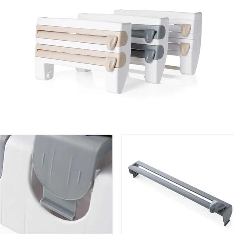 Многофункциональная Пластиковая обёрточная стойка для хранения Домашний