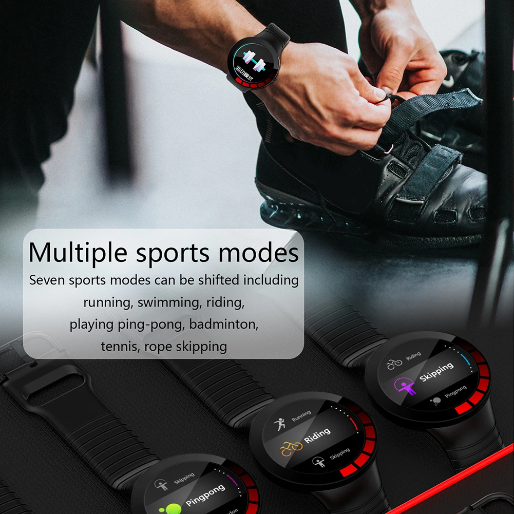 

IP68 Waterproof Sports Fitness Blood Pressure Monitor Smart Watch Smartwatch Blood Oxygen Measurement Inquiry