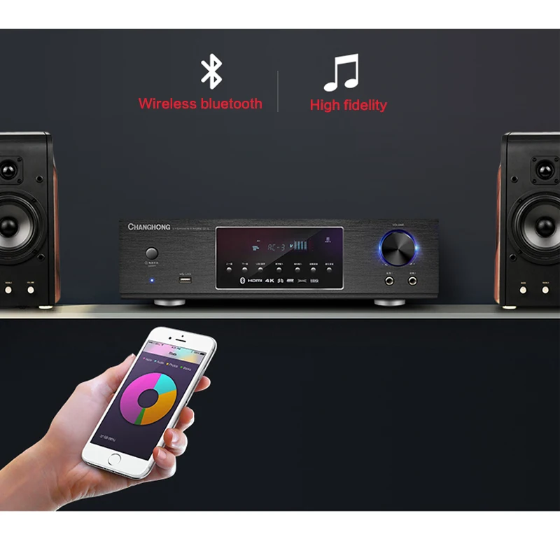 Панорамный усилитель звука DTS F7 1200 Вт 220 В домашний высокой мощности HiFi 5 1 KTV