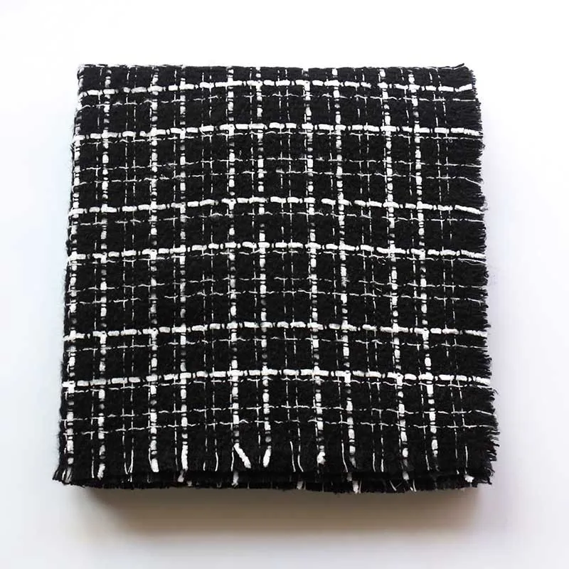 Новый брендовый шарф для женщин зимний полосатый кашемировый большой с рисунком