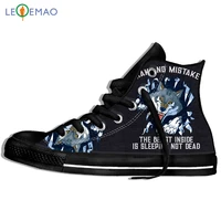 walking canvas boots shoes breathable wolf mens harajuku hot drop ship wearable comfort sport shoes classic sneakers