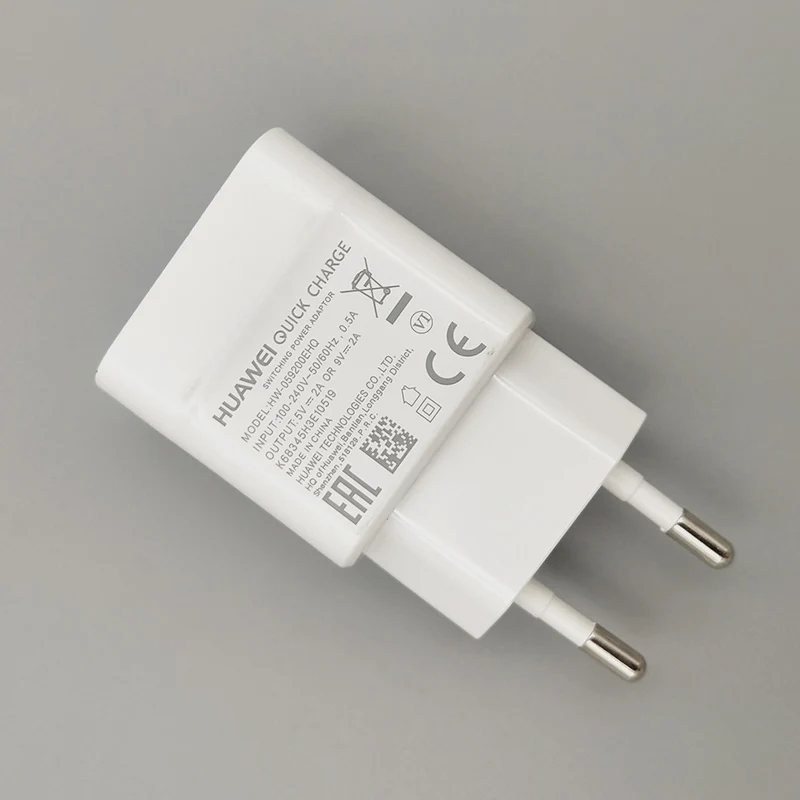 USB зарядное устройство Huawei 9 В 2 А адаптер быстрой зарядки QC 3 0 кабель Micro для P8 10 Lite