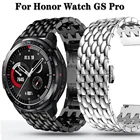 Браслет для часов Honor Watch GS Pro Magic Watch 2, 46 мм, из нержавеющей стали, легированный металл, 22 мм