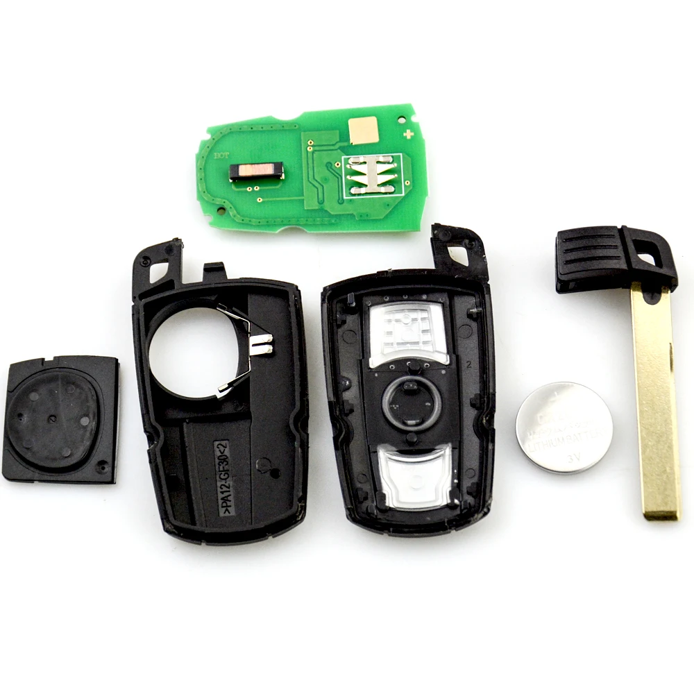 OkeyTech для BMW 1/3/5/7 серии CAS3 X5 X6 Z4 3 кнопки 315/434/868 МГц PCF7945 стробоскоп аварийное