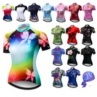 Женская велосипедная майка, летняя майка с коротким рукавом для езды на велосипеде, MTB, рубашка, топ, Ropa ciclismo, Женская велосипедная командная велосипедная одежда