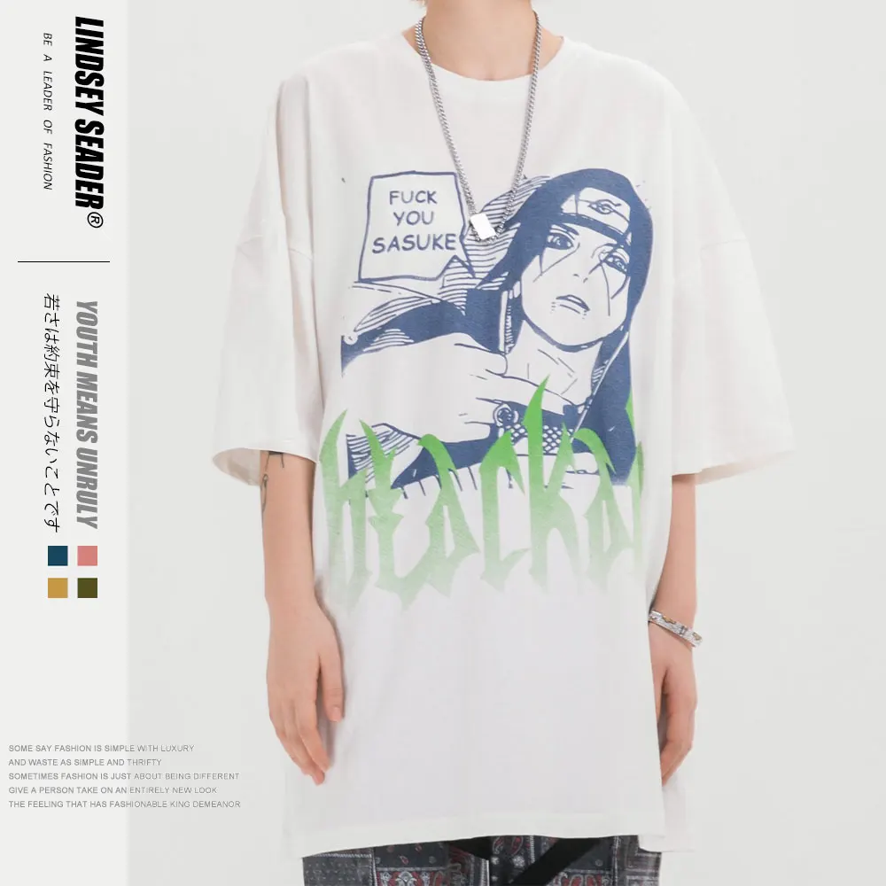 Женская футболка Мужская мультяшная аниме гинтама принт короткий рукав в стиле